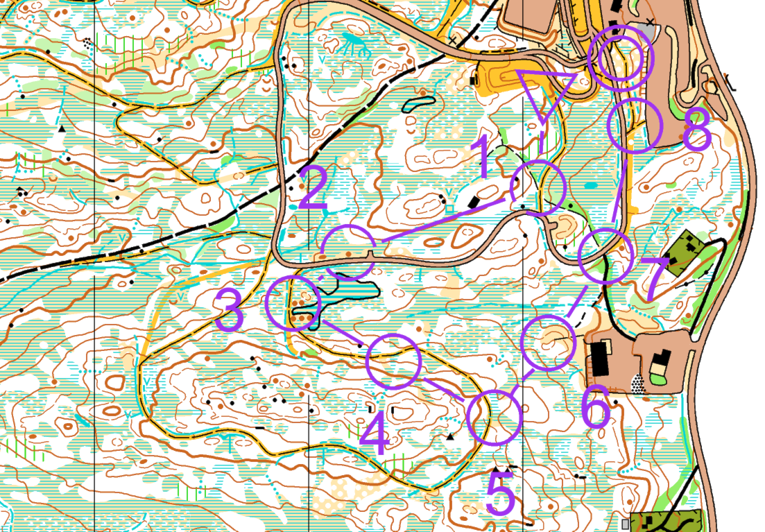 Orientering Langeland 5.6,.